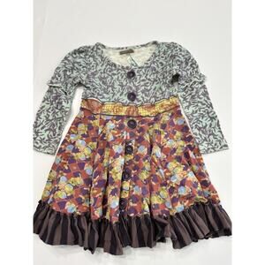 Matilda Jane You& Me Bridgette Dress Size 2